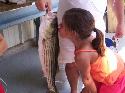 Lake Texoma striper fishing report