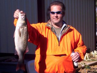 Lake Texoma striper fishing report