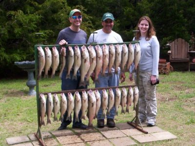 Lake Texoma striper fishing report