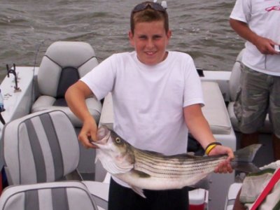 Lake Texoma striper fishing report