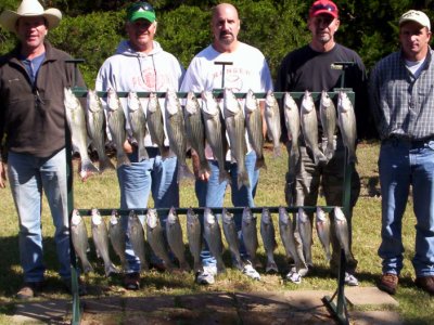 Lake Texoma striper fishing report