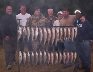 Lake Texoma striper fishing report