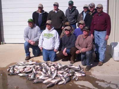 Lake Texoma striper fishing report