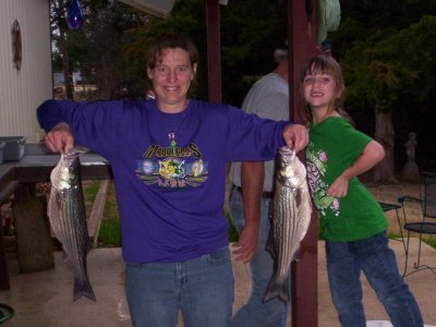 Lake Texoma striper fishing report