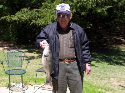 Lake Texoma striper fishing report