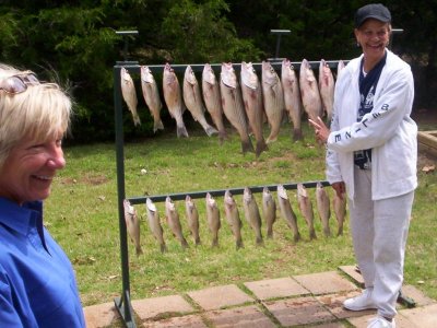 Lake Texoma striper fishing report