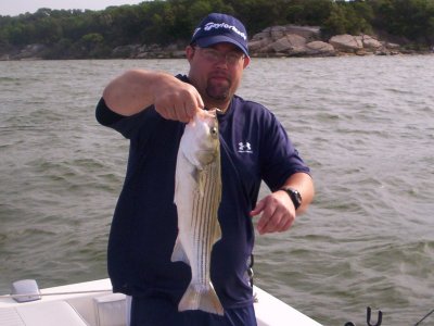 Lake Texoma striper fishing report