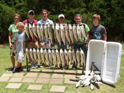 Lake Texoma striper fishing report