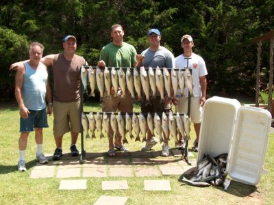 Lake Texoma striper fishing report