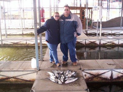 Lake Texoma striper fishing report