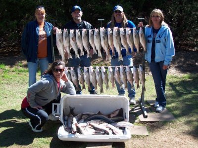 Lake Texoma striper fishing report