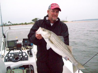 Lake Texoma striper fishing report