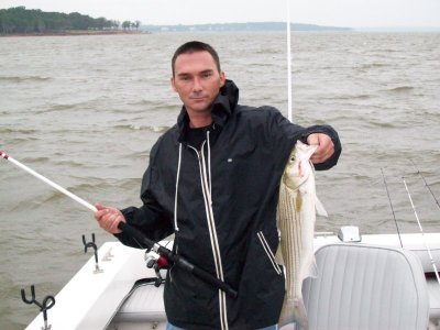 Lake Texoma striper fishing report