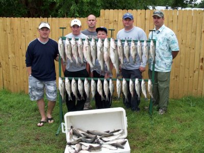 Lake Texoma striper fishing report