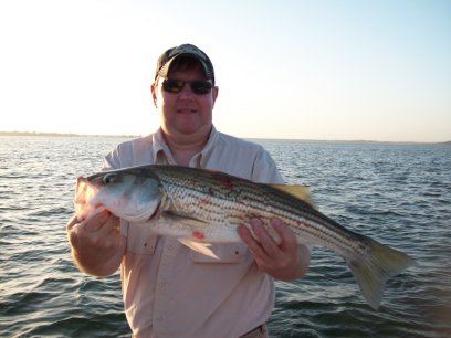 Lake Texoma striper fishing report