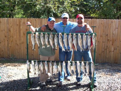 Lake Texoma striper fishing report