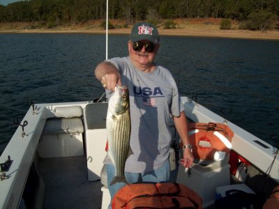 Lake Texoma striper fishing report