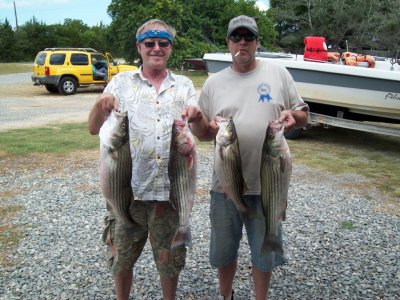 Lake Texoma striper fishing report