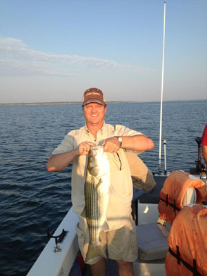 Lake Texoma striper fishing report