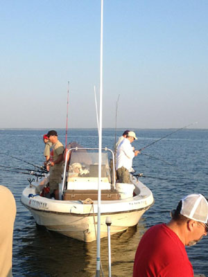 Lake Texoma striper fishing report